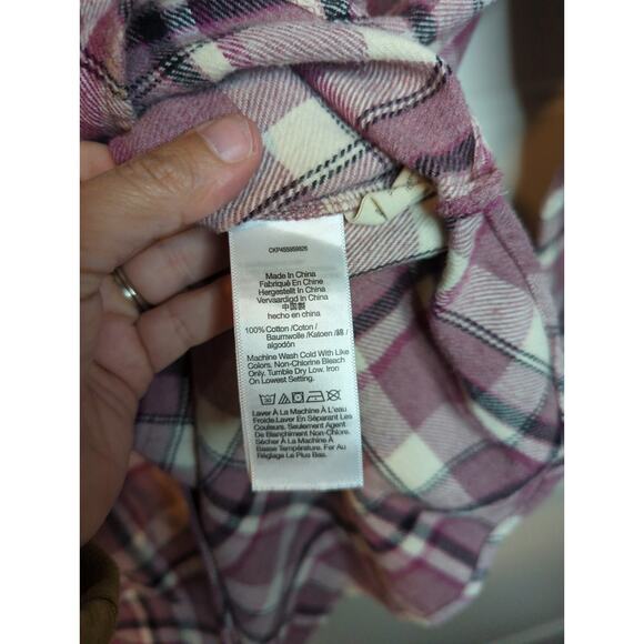 Madewell Classic Ex-Boyfriend Shirt in Cornado Plaid size S - Picture 6 of 6